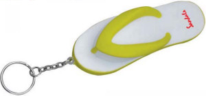 Promotional Key Chains: Flip Flop Stress Ball Keychains